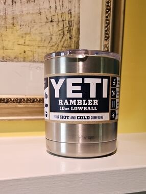 Yeti 20 Oz Lowball Rambler NWT